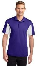 Sport-Tek® Side Blocked Micropique Sport-Wick® Polo